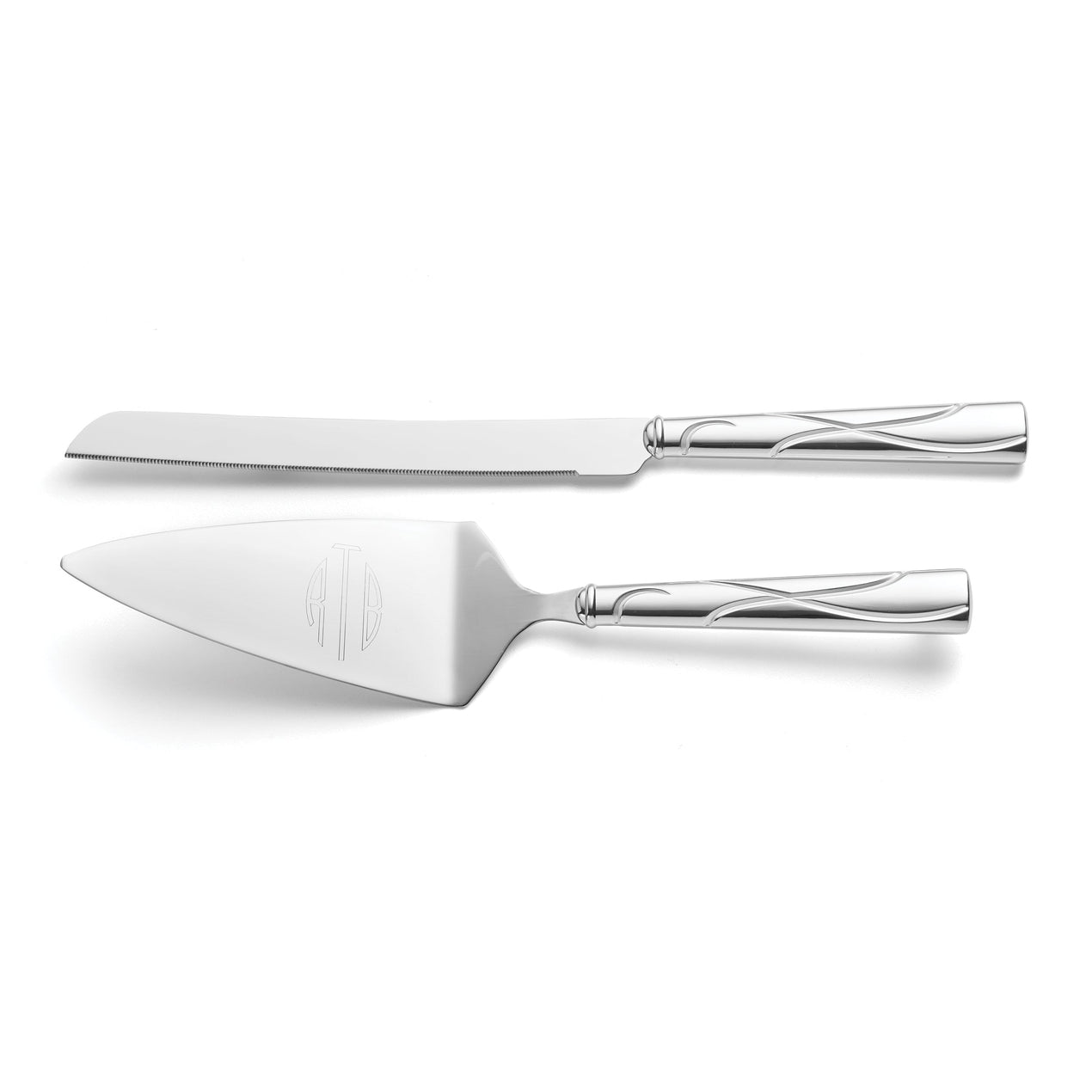 Reed & Barton Personalized Adorn 2-Piece Cake Knife & Server Set
