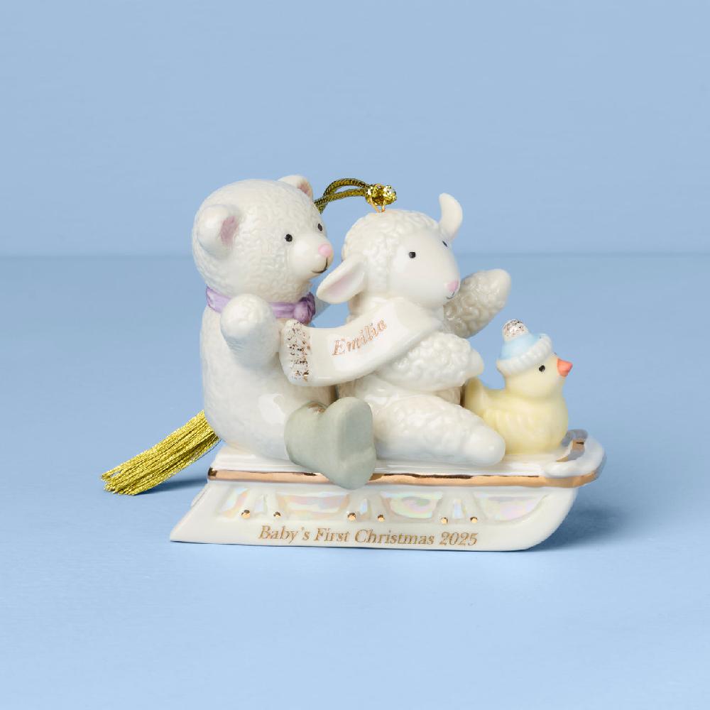 reed & barton Personalized Baby's 1st Christmas Ornament