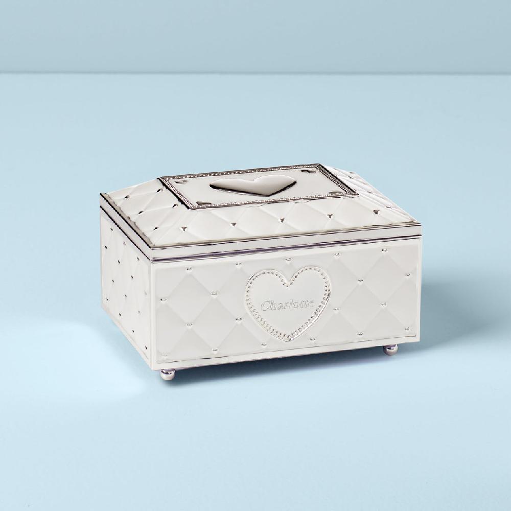 Reed & Barton Personalized Child Memories Unicorn Jewelry Box