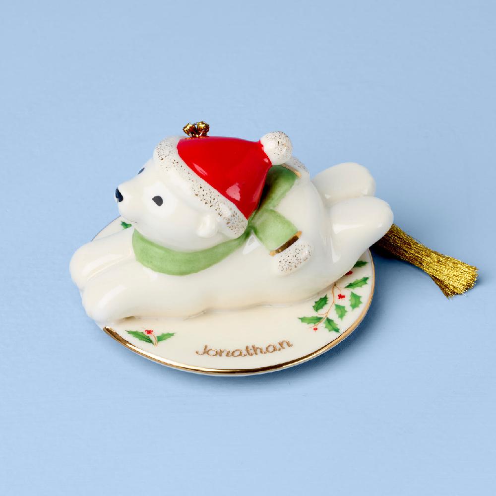 reed & barton Personalized My Polar Bear Express Ornament