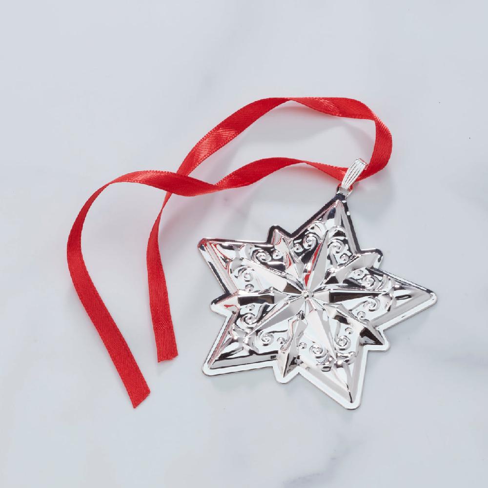 reed & barton 2025 Annual Star Sterling Ornament