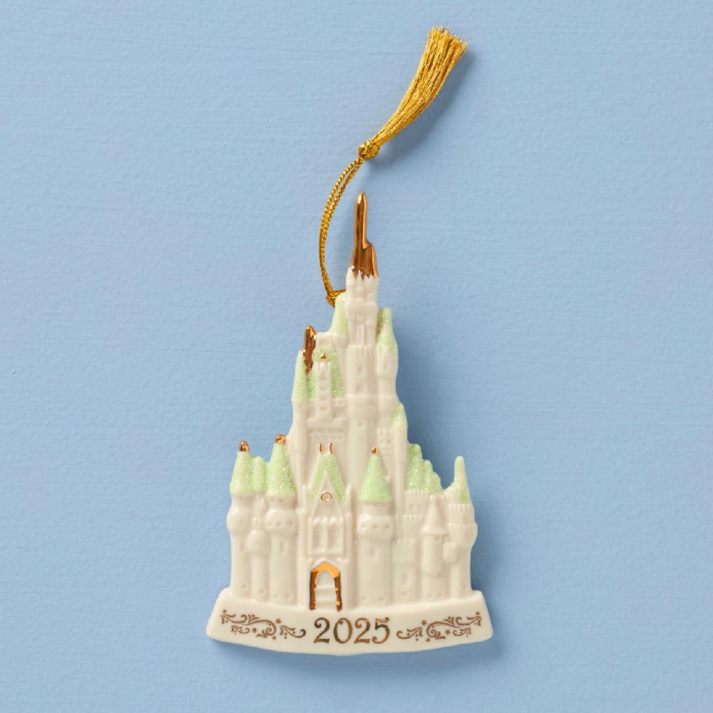 reed & barton 2025 Cinderella Castle Ornament