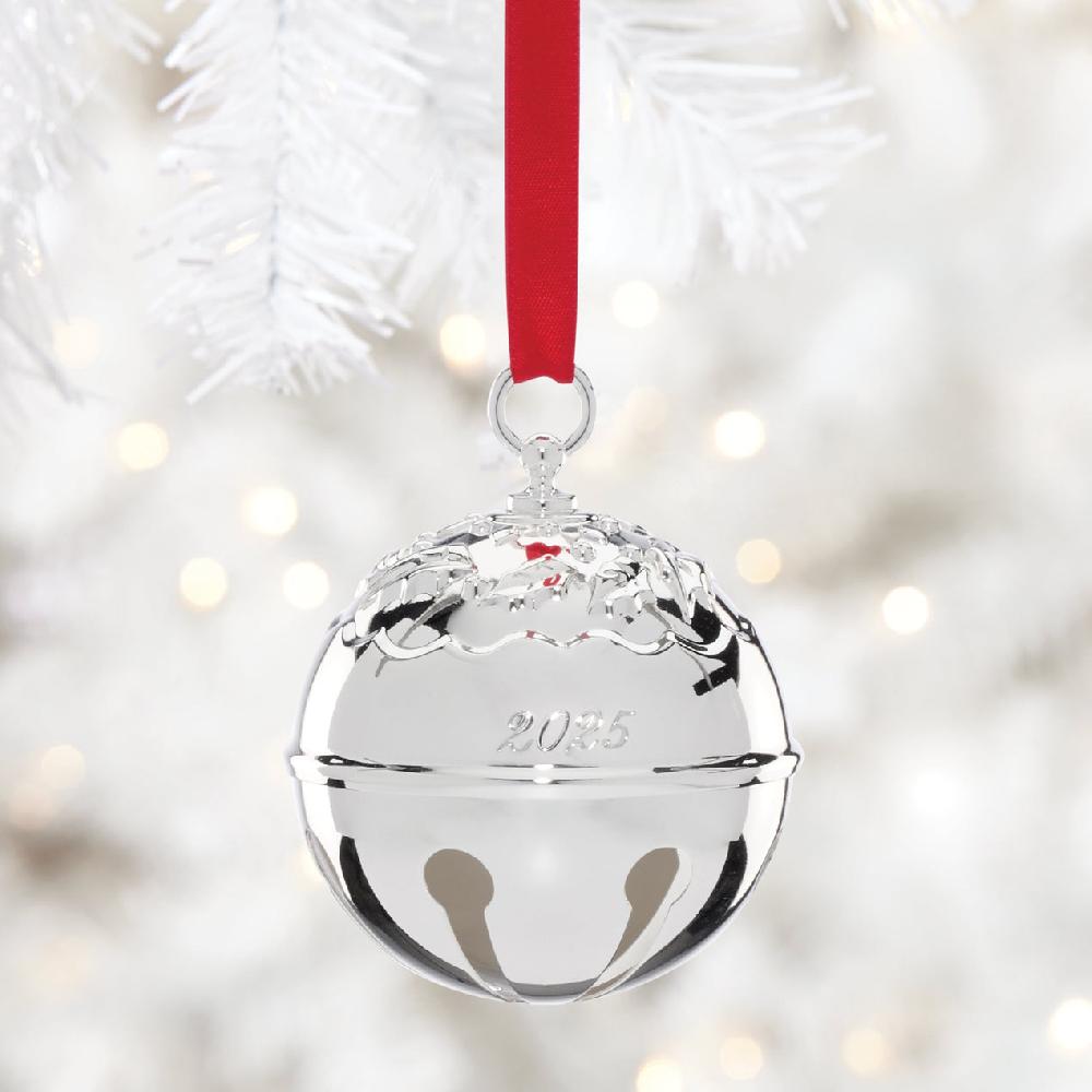 Reed & Barton 2025 Holly Bell Silverplate Ornament