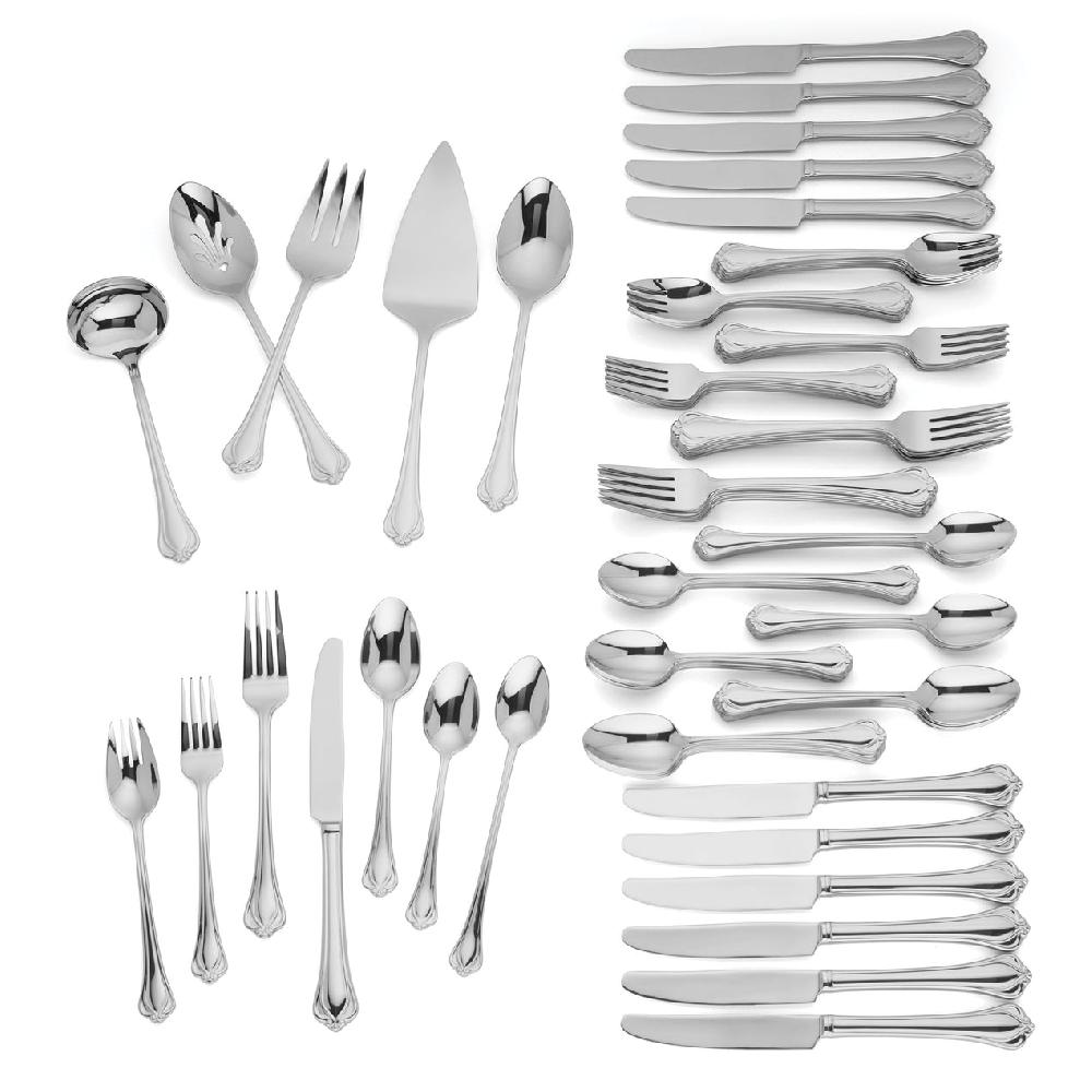 Reed & Barton Alcott 89 Piece Flatware Set