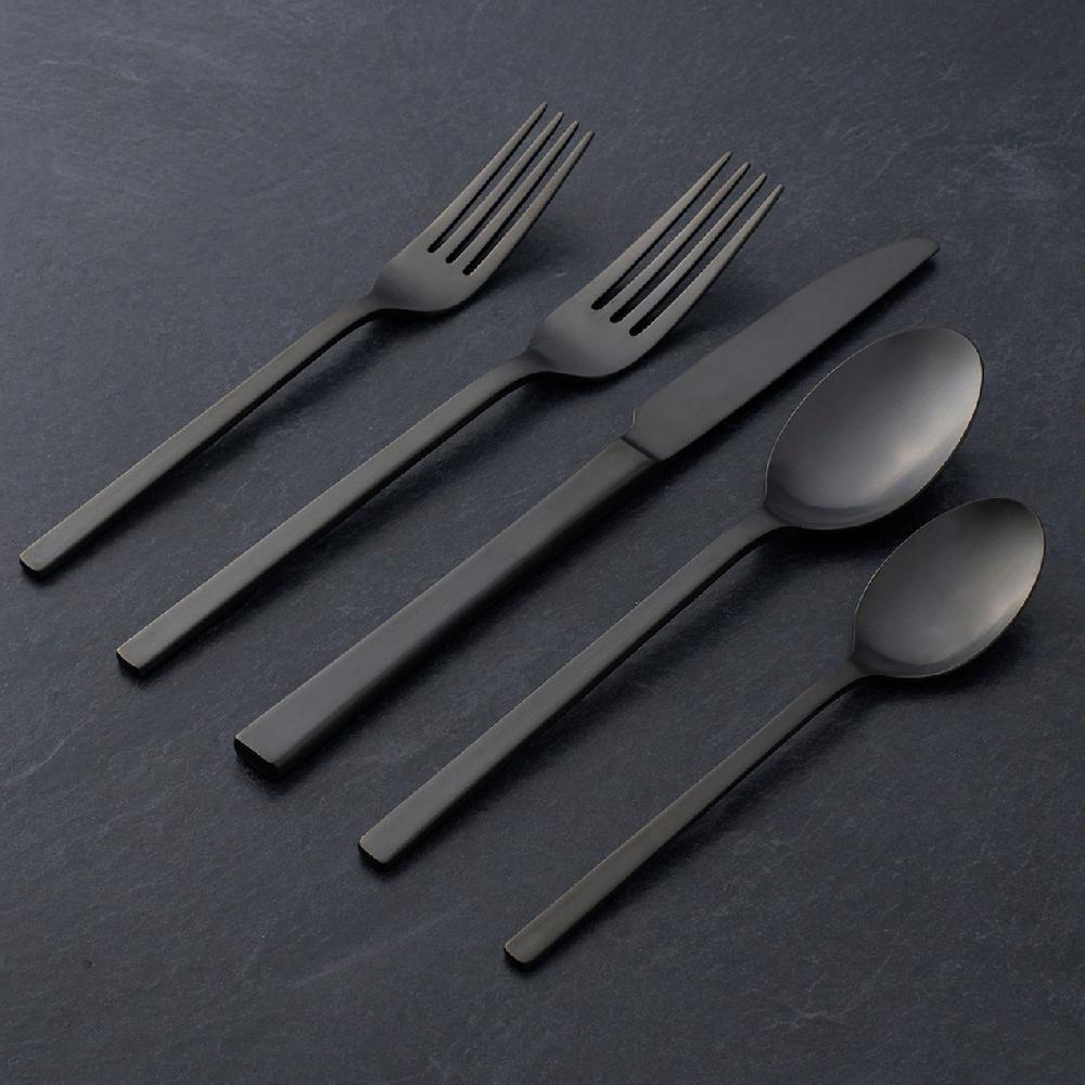 Reed & Barton Allay Midnight 20 Piece Flatware Set