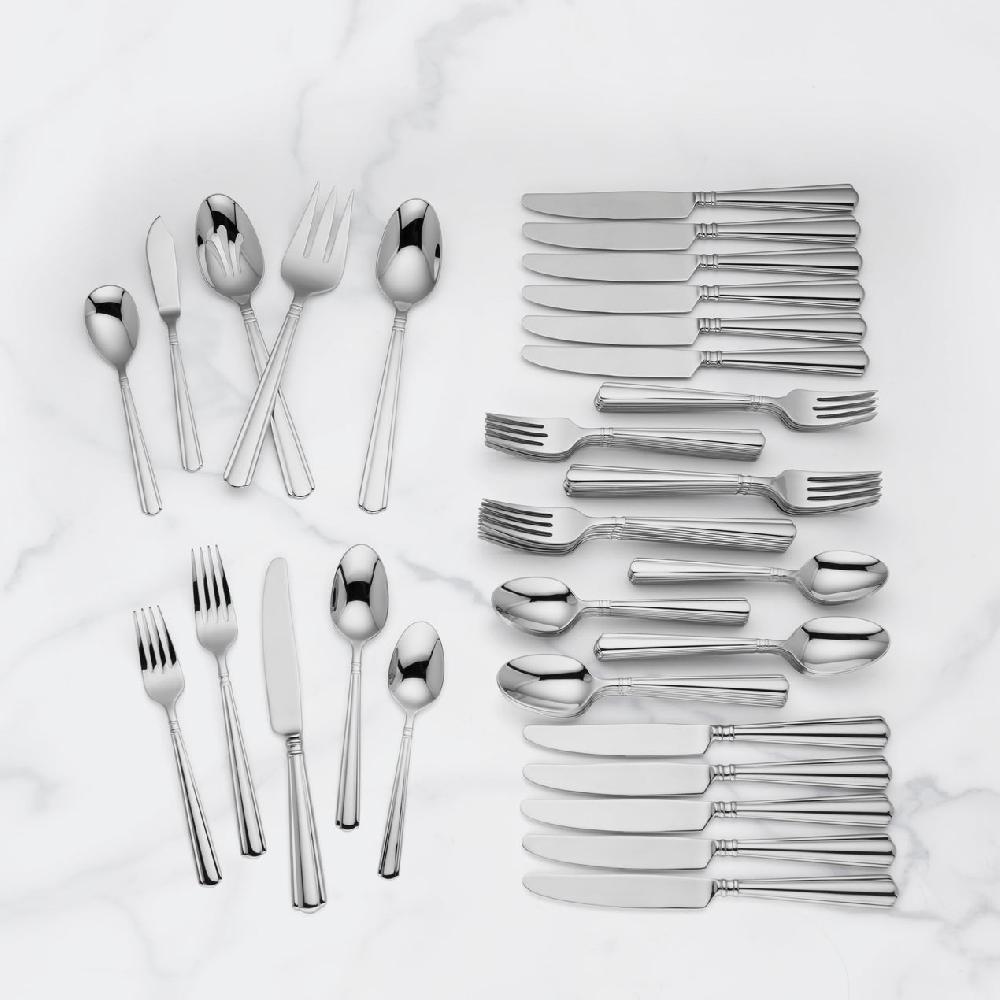 Reed & Barton Amber Hill 65 Piece Flatware Set