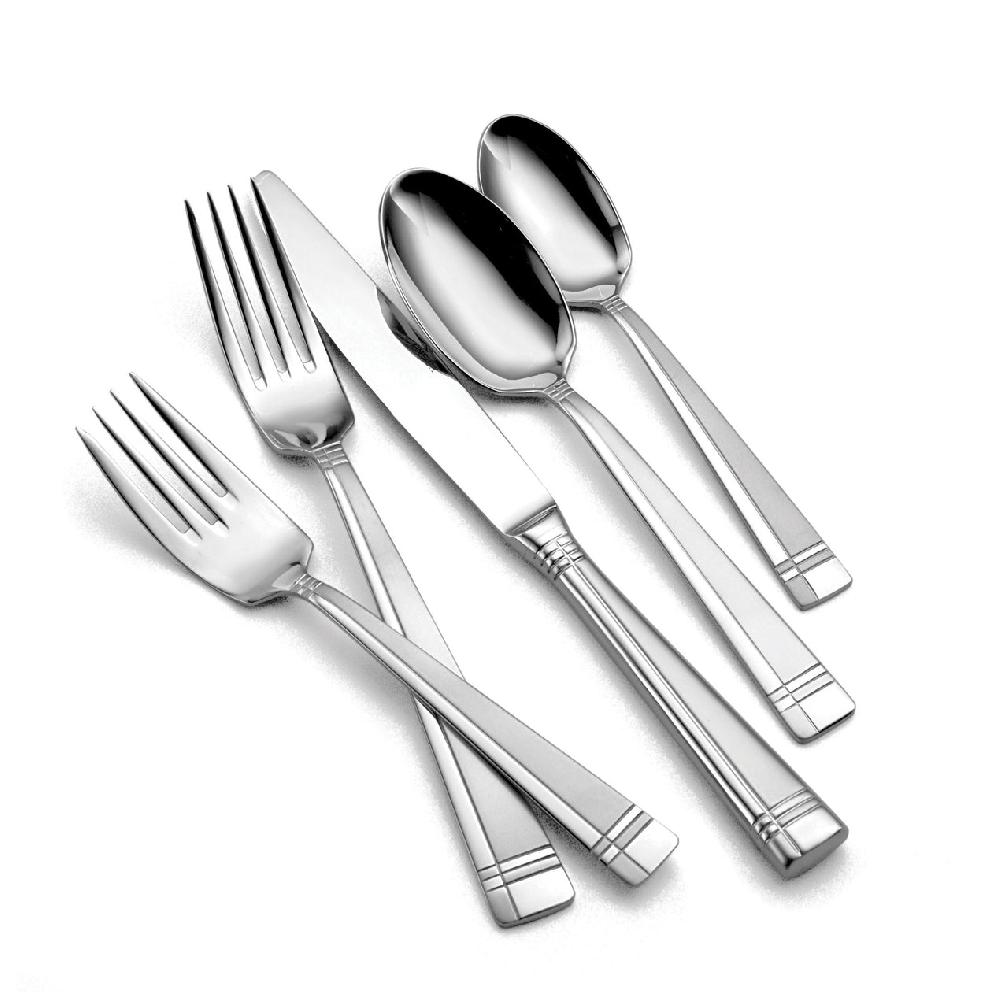 reed & barton Amsterdam 50 Piece Flatware Set