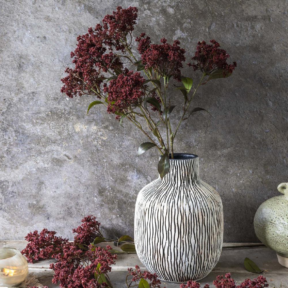 reed & barton Artificial Butterfly Bush Stem Rouge