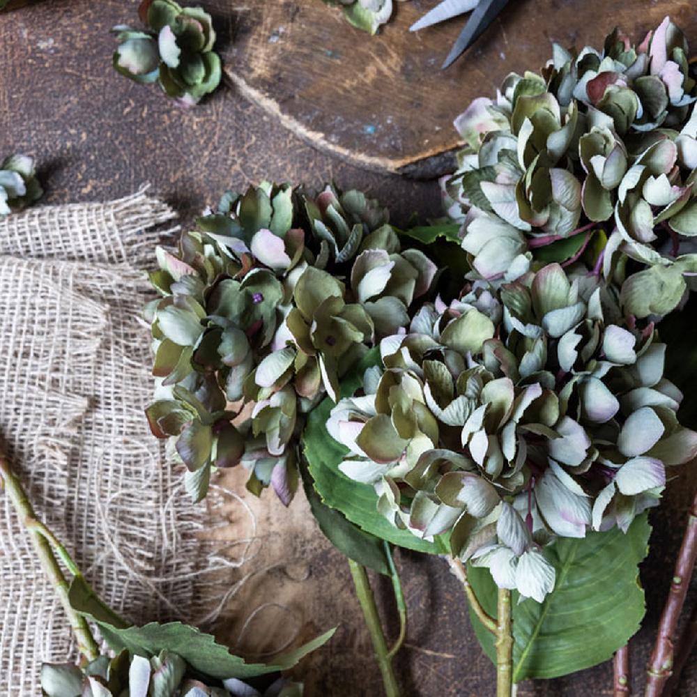 Reed & Barton Artificial Hydrangea Stem Chloris