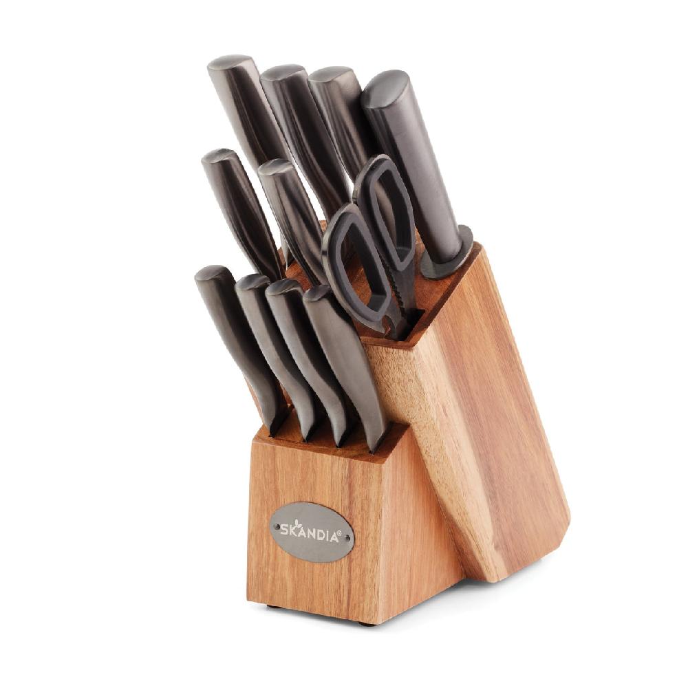 Reed & Barton Ashton 12 Piece Cutlery Block Set