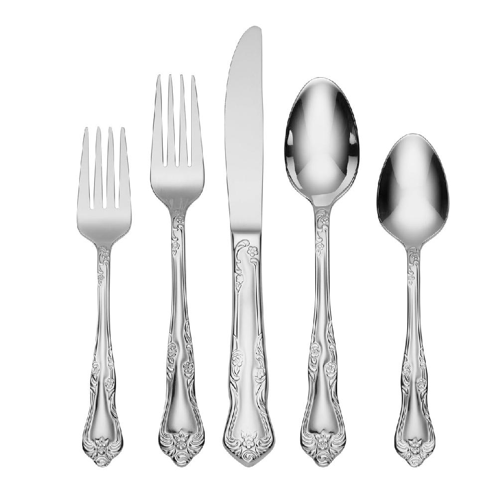 reed & barton Azalea 20 Piece Flatware Set