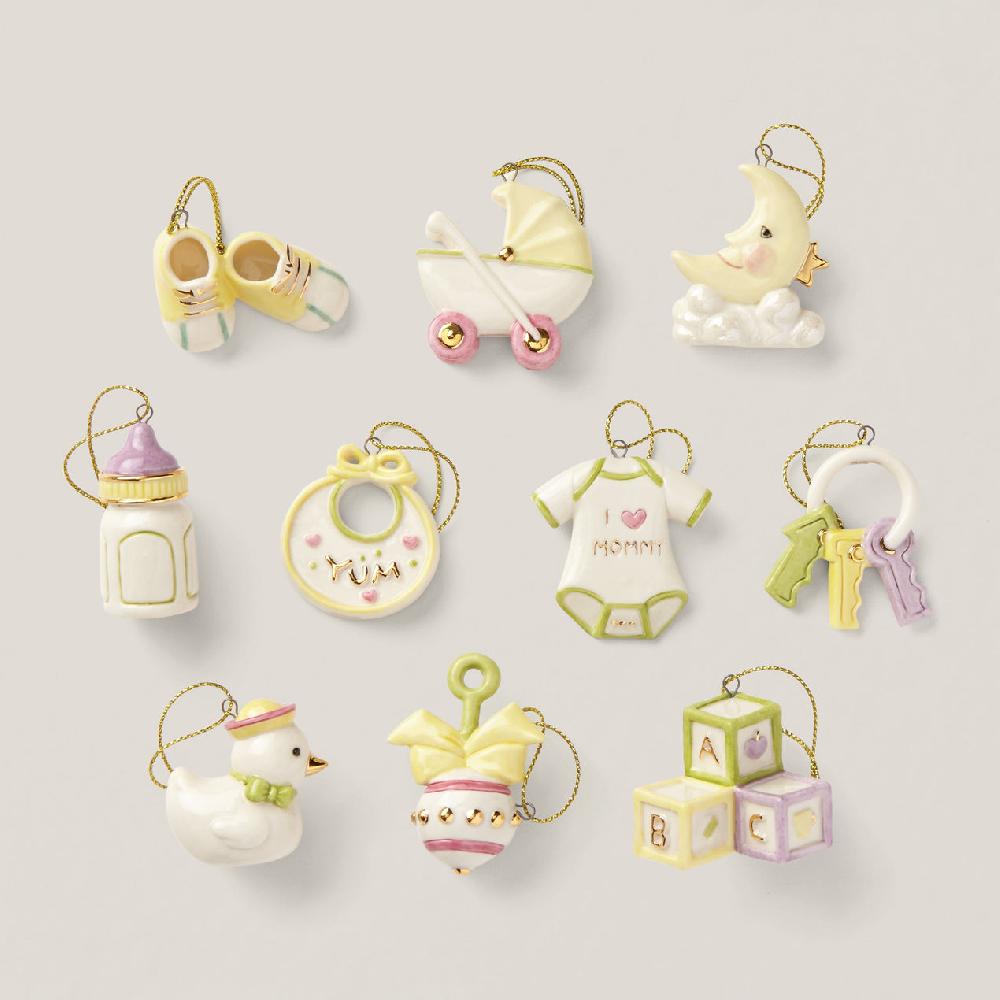 reed & barton Baby Memories 10-Piece Ornament Set