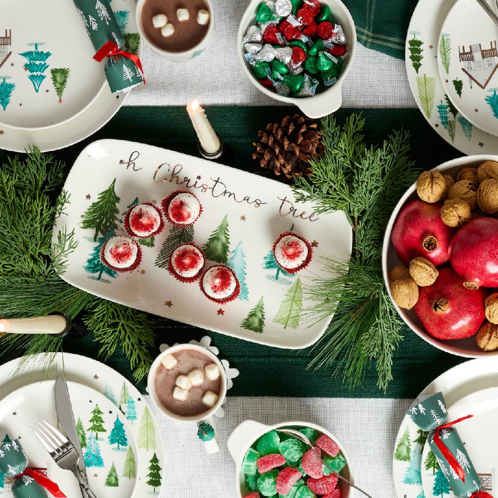 Reed & Barton Balsam Lane Hors D'Oeuvre Tray