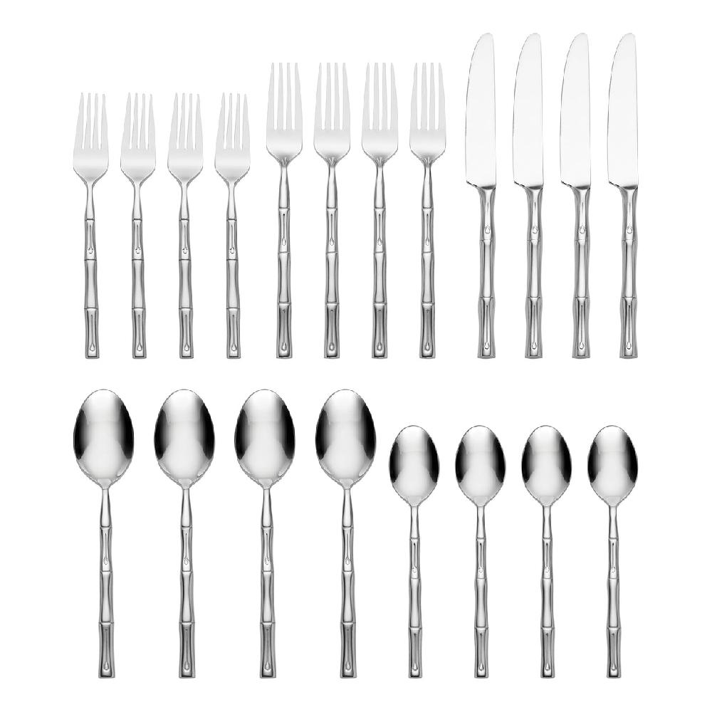 Reed & Barton Bamboo 20 Piece Flatware Set
