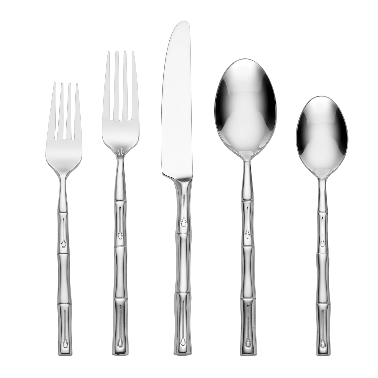 reed & barton Bamboo 20 Piece Flatware Set