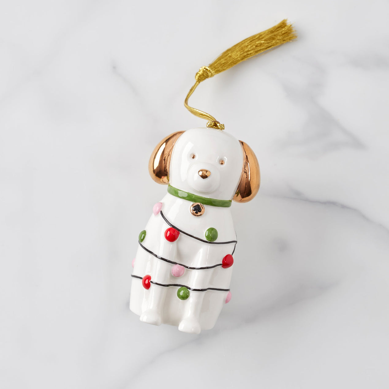 reed & barton Be Jolly Dog Ornament