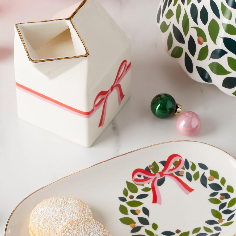 Reed & Barton Be Jolly Milk & Cookie Plate