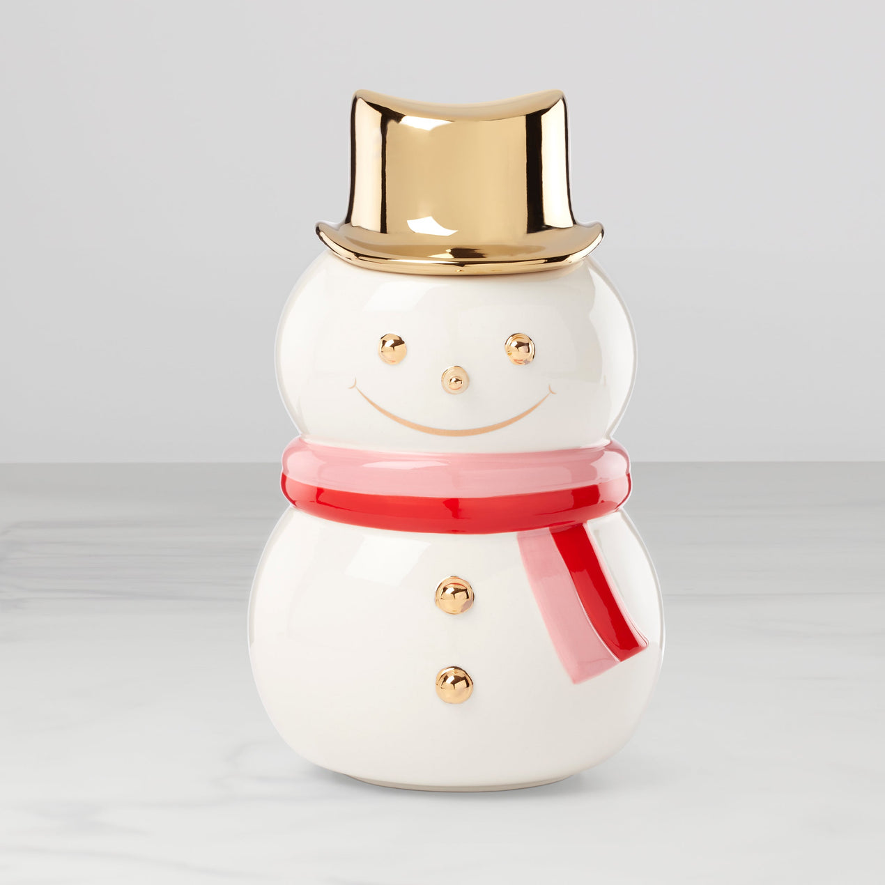 reed & barton Be Jolly Snowman Cookie Jar