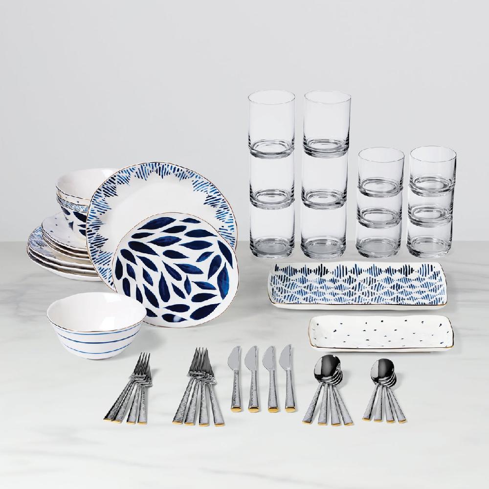 reed & barton Blue Bay 46-Piece Dinnerware Set