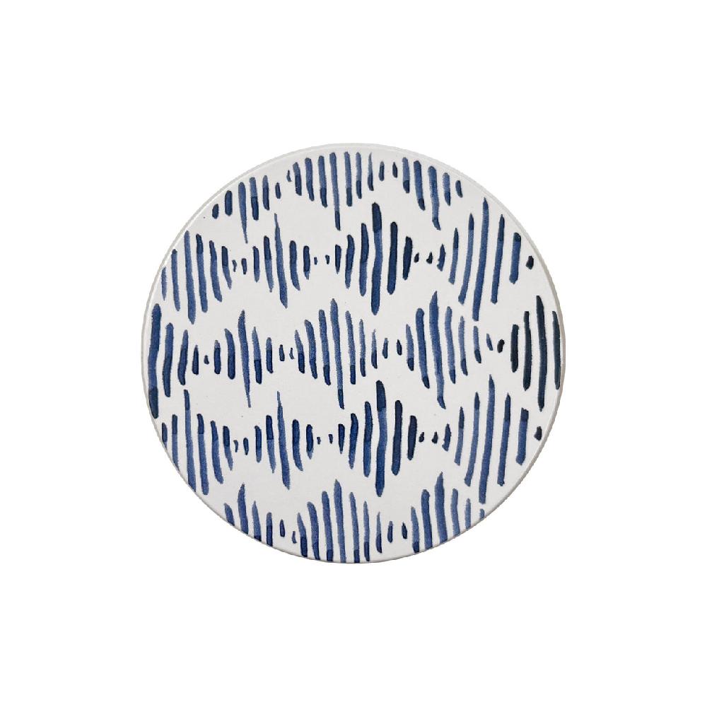 Reed & Barton Blue Bay Corkback Coasters - Set Of 4
