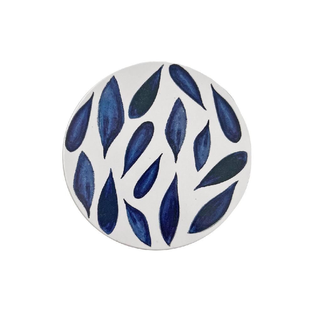 Reed & Barton Blue Bay Corkback Coasters - Set Of 4