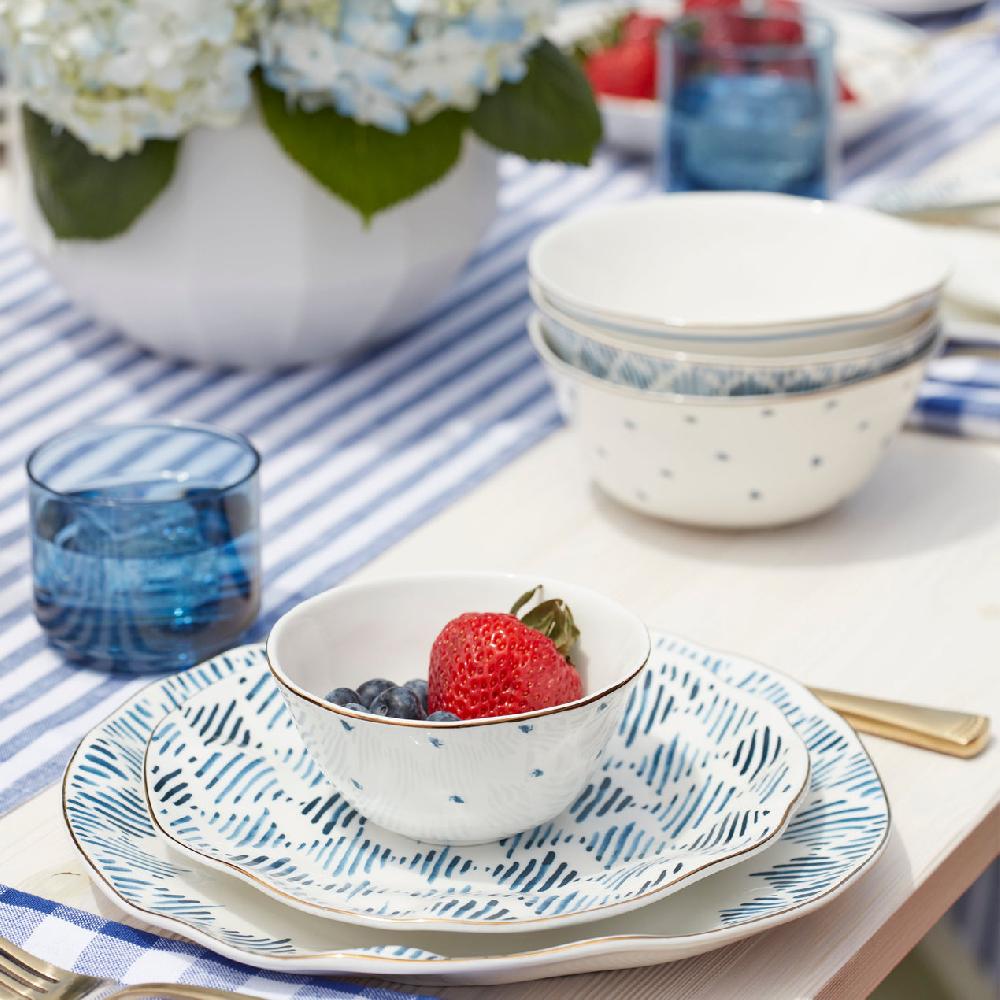 Reed & Barton Blue Bay Dessert Bowls - Set Of 4