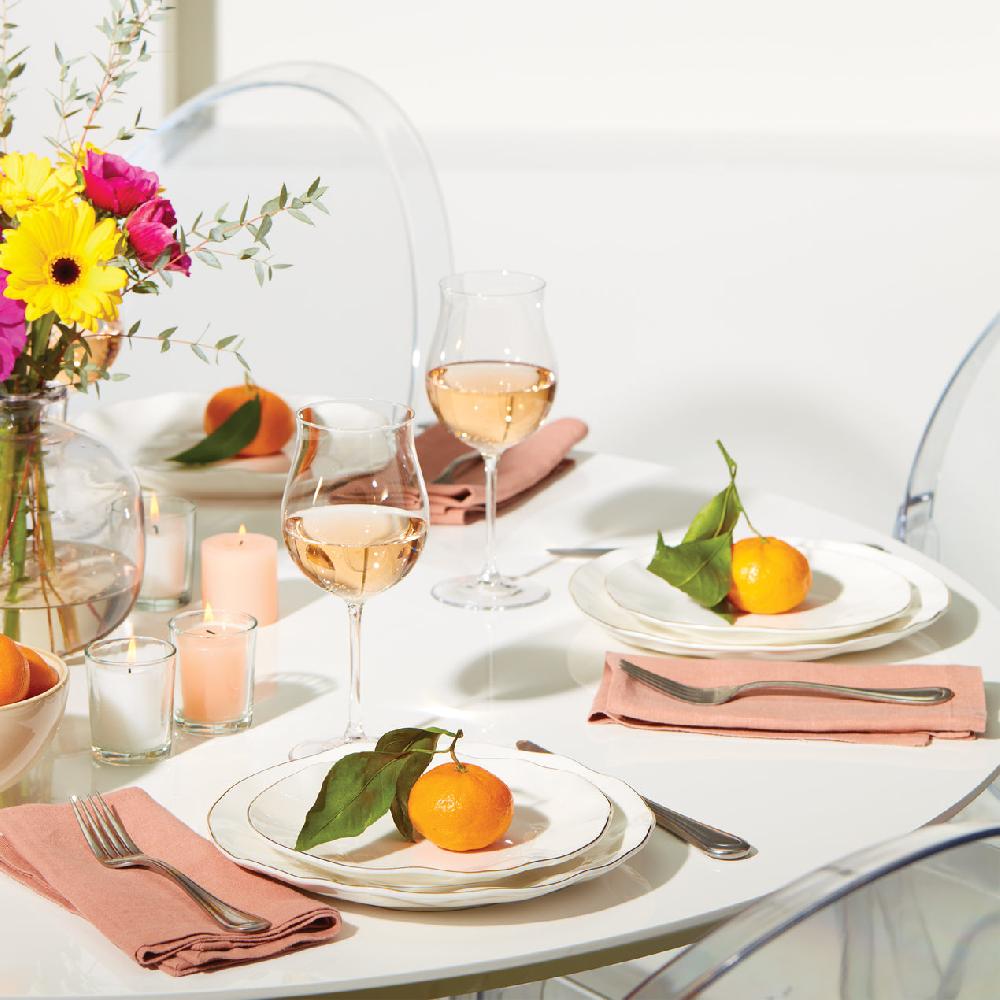 Reed & Barton Blue Bay White 18-Piece Dinnerware Set