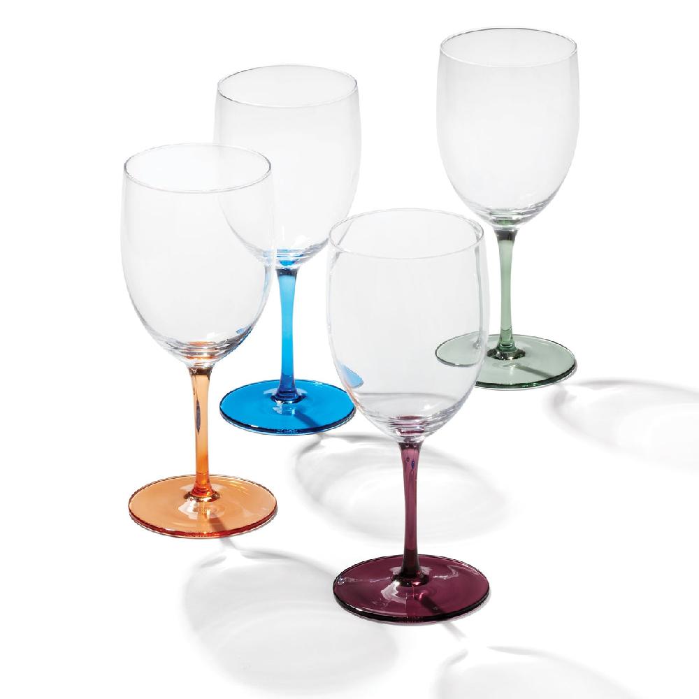 Reed & Barton Bottoms Up Wine Glasses - Set Of 4