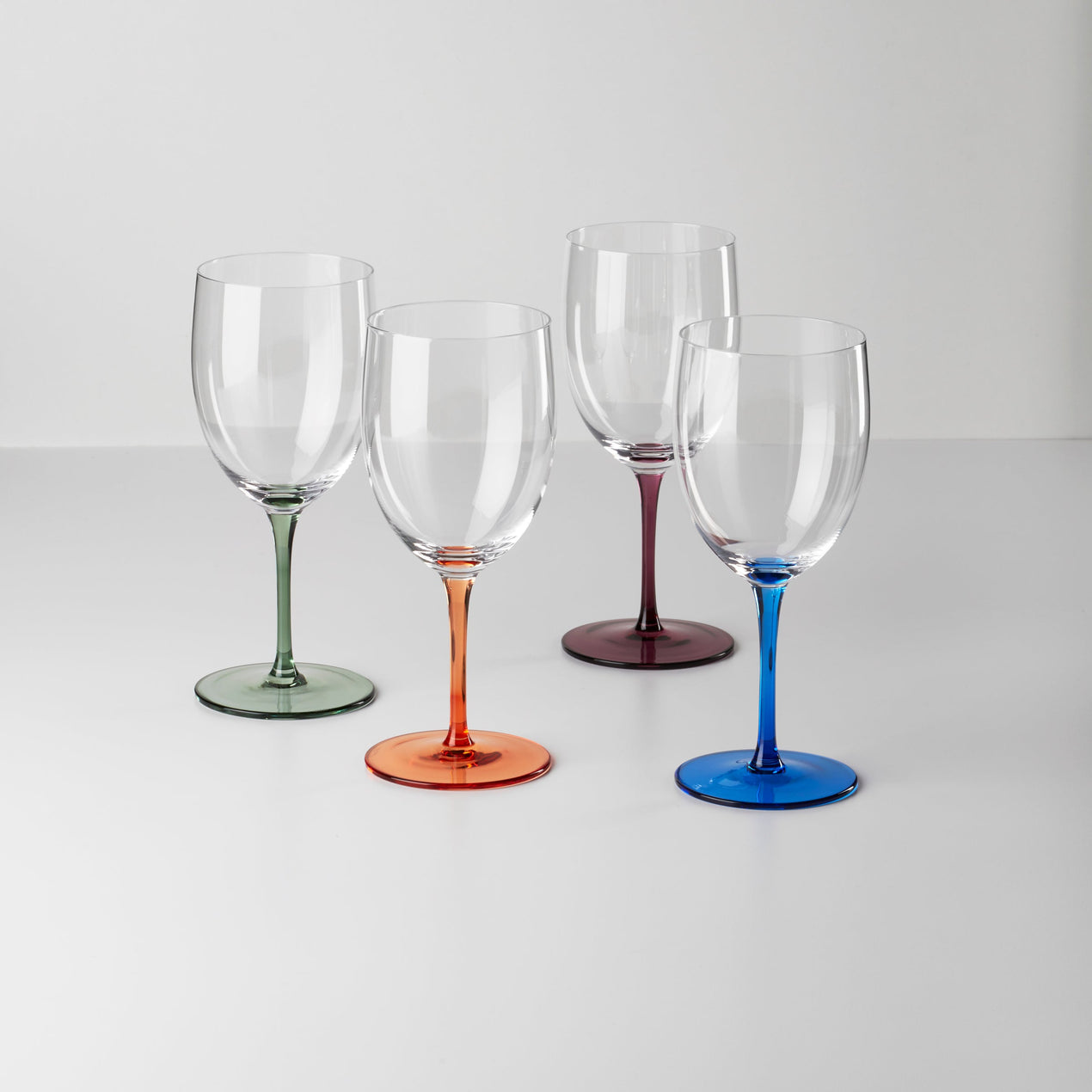 reed & barton Bottoms Up Wine Glasses - Set Of 4