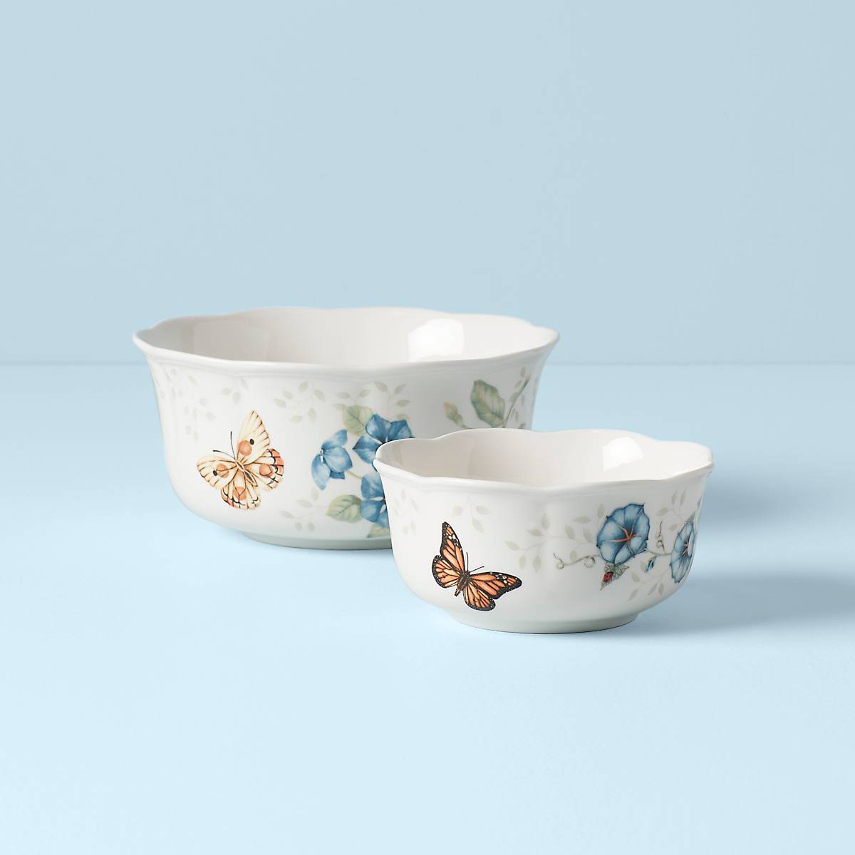 Reed & Barton Butterfly Meadow 2-Piece Bowl Set
