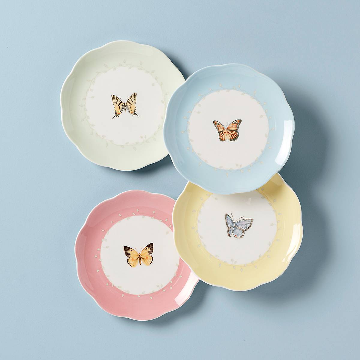 reed & barton Butterfly Meadow 4-Piece Dessert Set