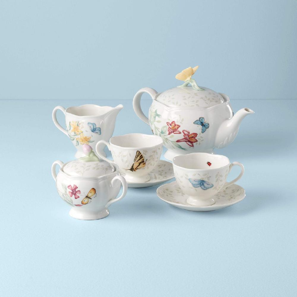 reed & barton Butterfly Meadow 7-Piece Tea Set