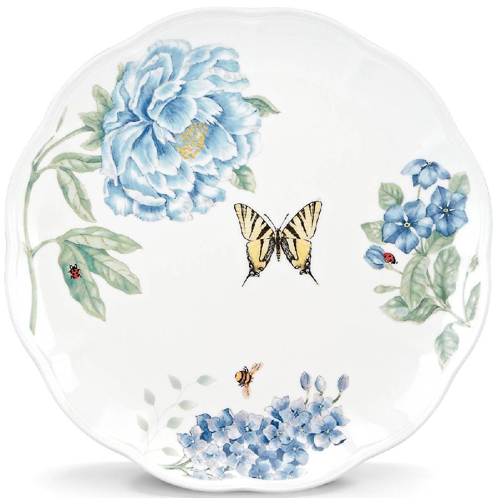 reed & barton Butterfly Meadow Blue Dinner Plate