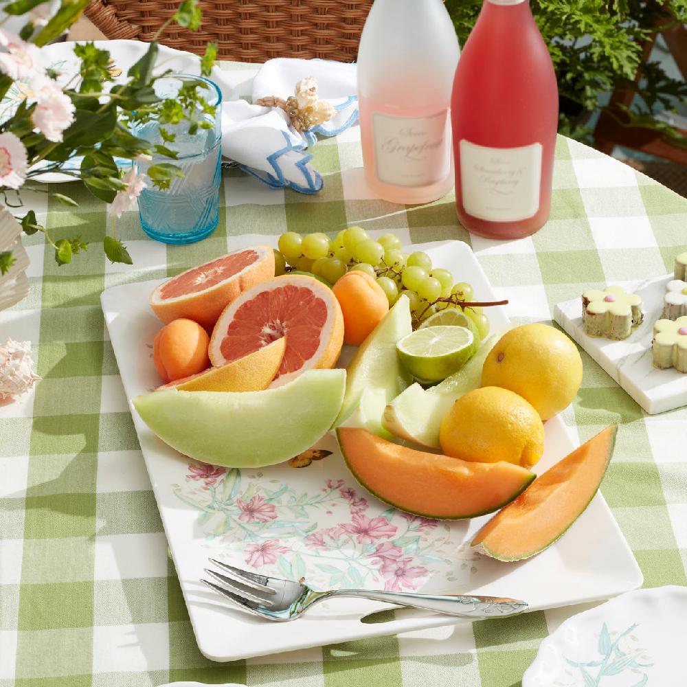 Reed & Barton Butterfly Meadow Melamine Handled Tray