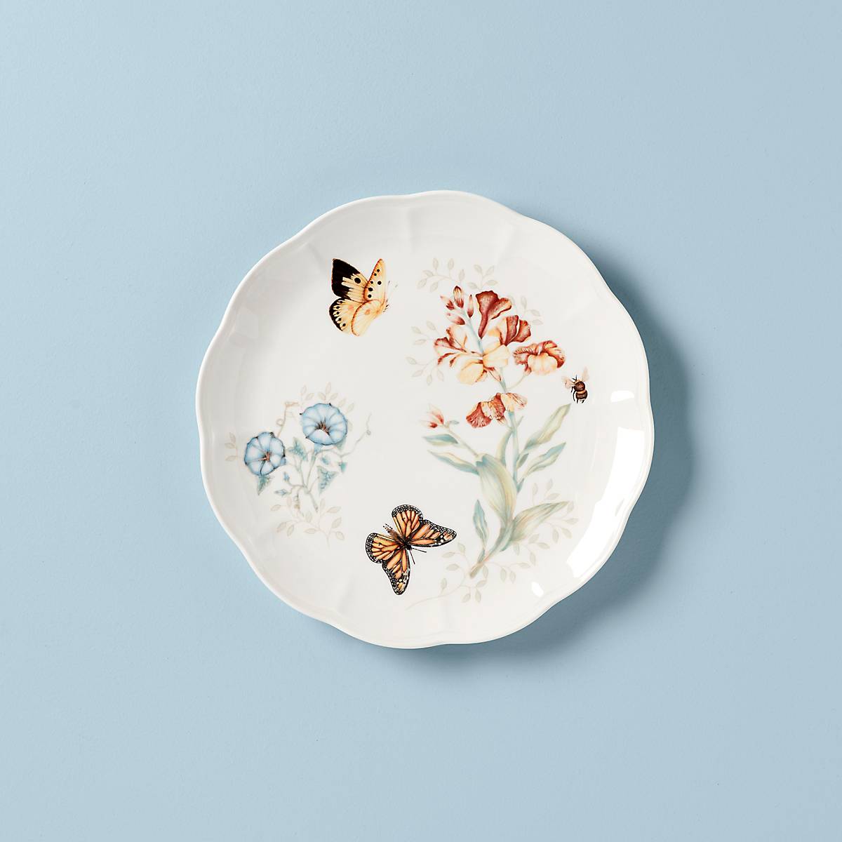 reed & barton Butterfly Meadow Monarch Dinner Plate