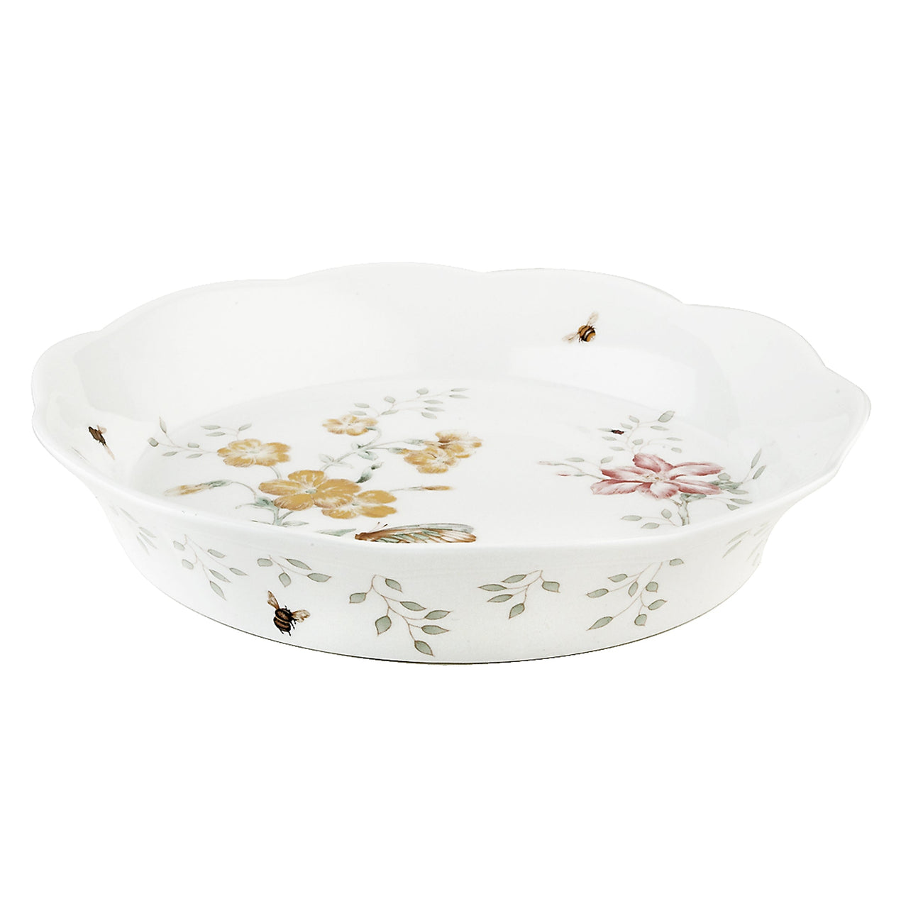 reed & barton Butterfly Meadow Pie Dish