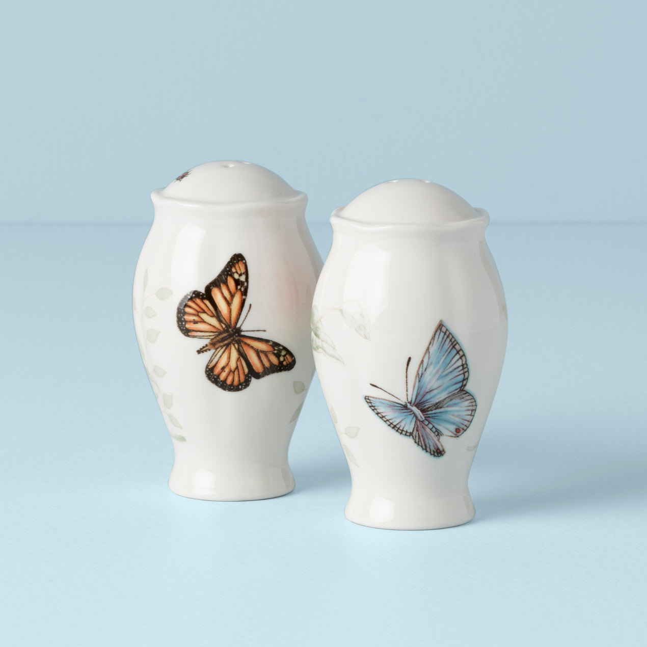 reed & barton Butterfly Meadow Salt & Pepper Shakers