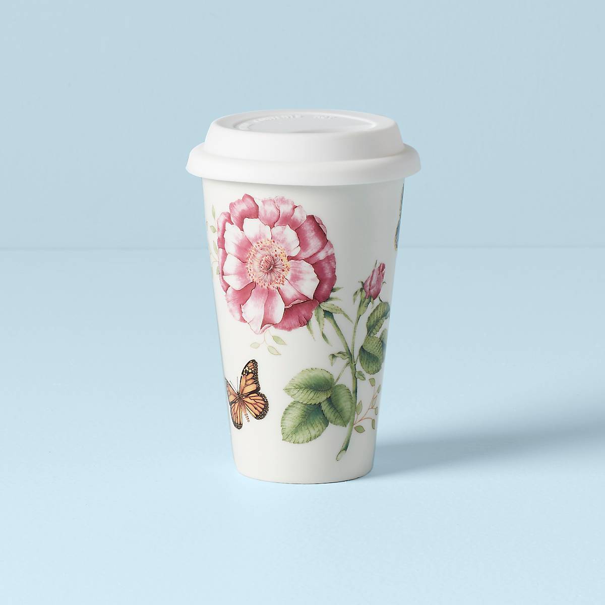reed & barton Butterfly Meadow Thermal Travel Mug
