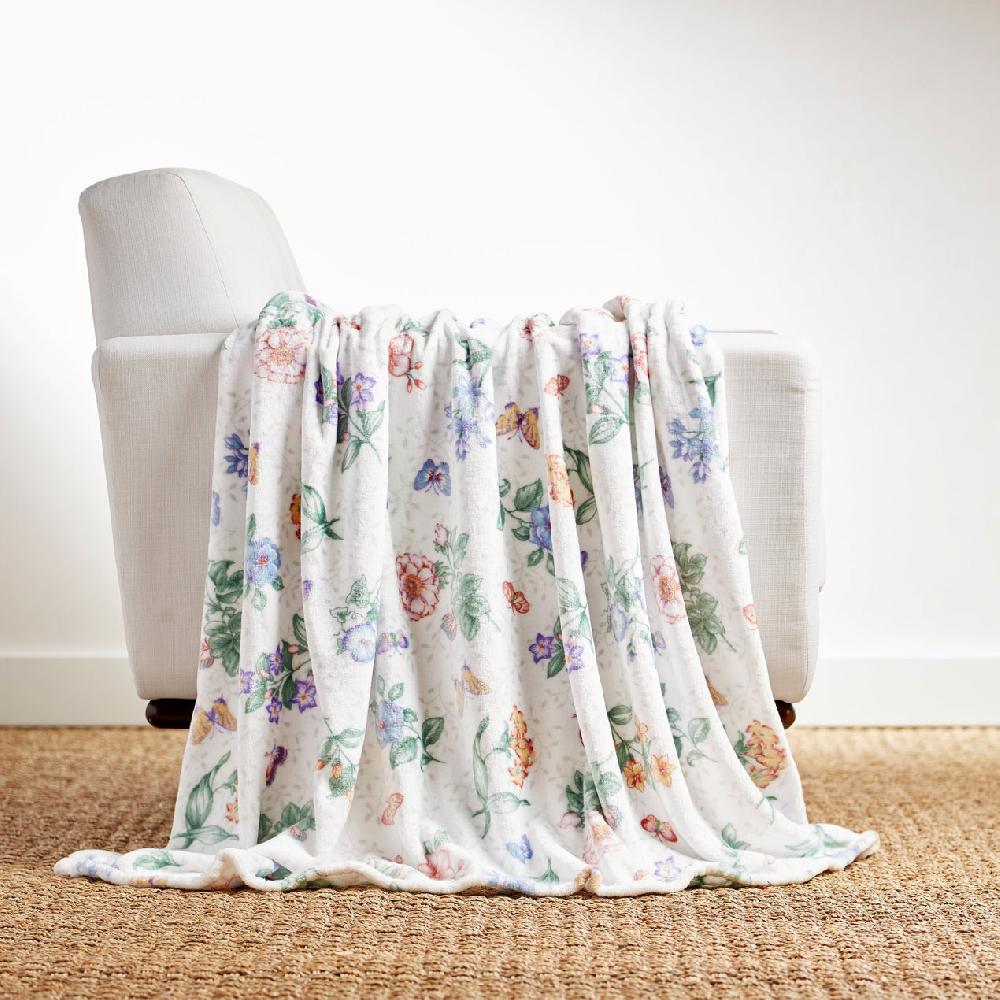 reed & barton Butterfly Meadow Throw Blanket