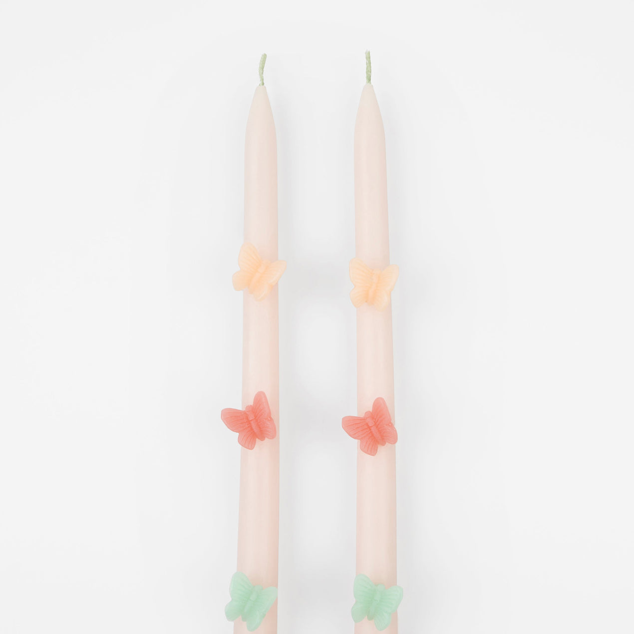 Reed & Barton Butterfly Taper Candles