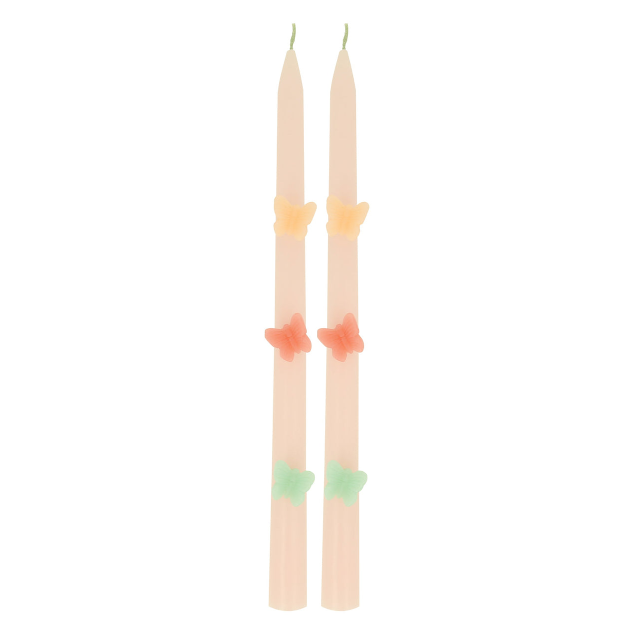 reed & barton Butterfly Taper Candles