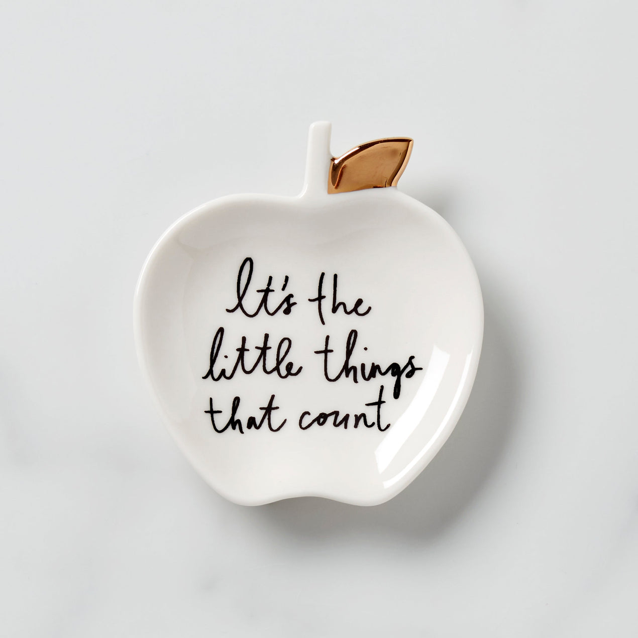 reed & barton Charmed Life Apple Ring Dish