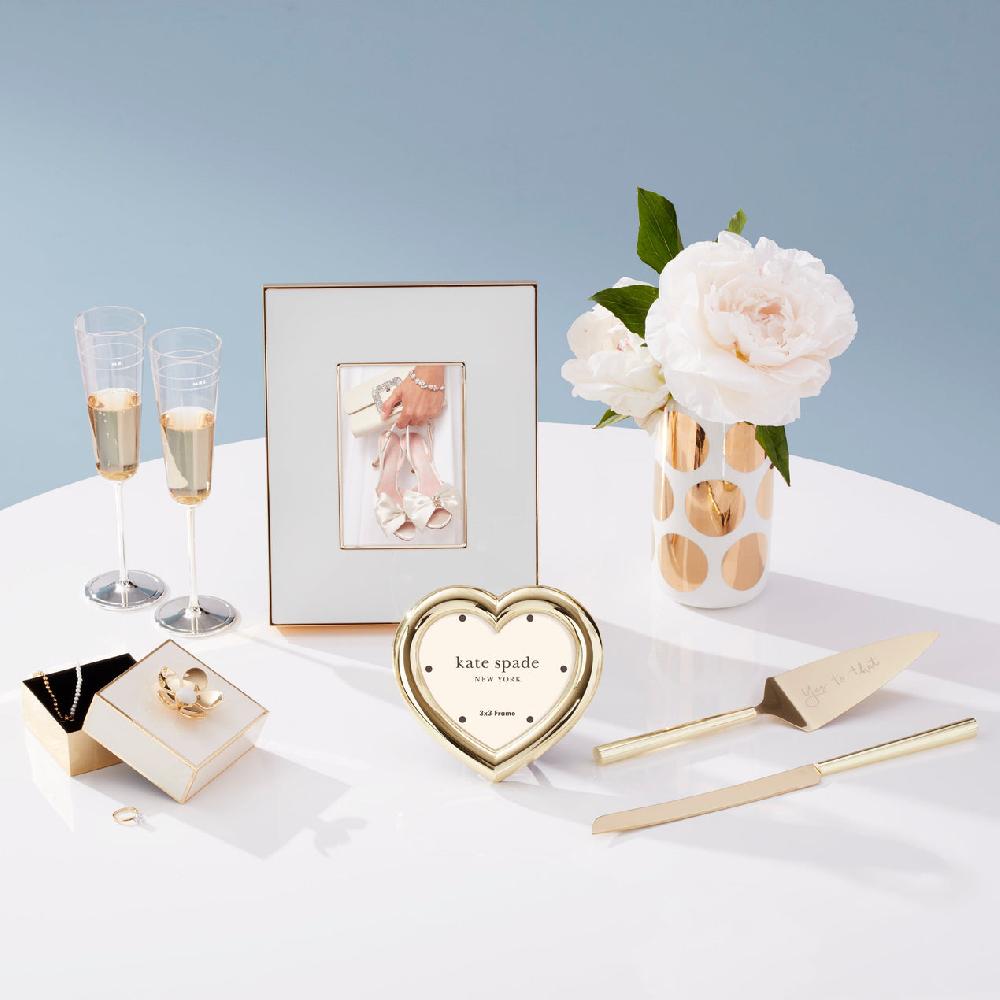 Reed & Barton Charmed Life Gold Heart Frame