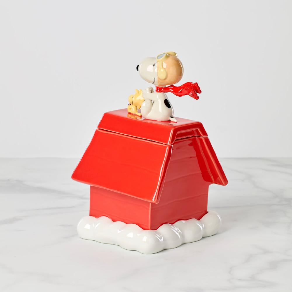 Reed & Barton Chef Snoopy Figural Cookie Jar