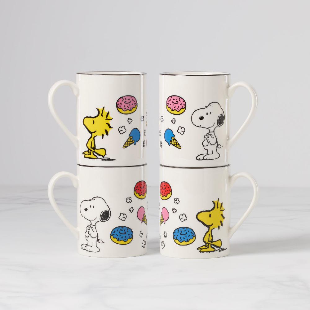 reed & barton Chef Snoopy Mugs - Set of 4