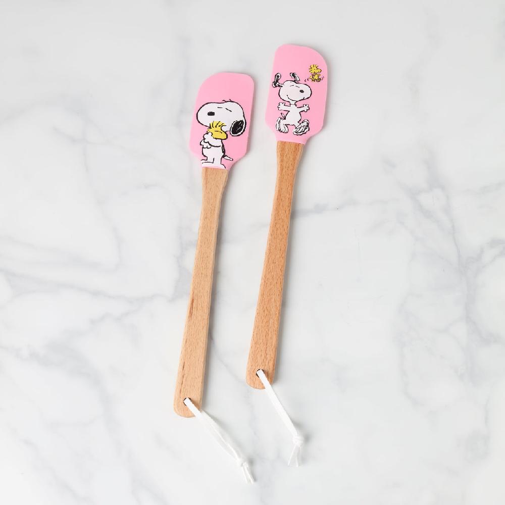 reed & barton Chef Snoopy Pink Spatulas - Set of 2