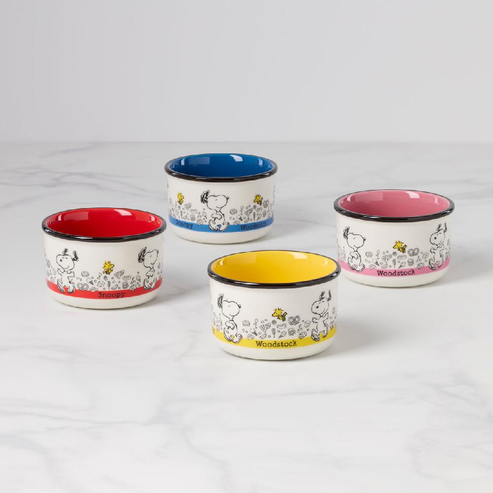 reed & barton Chef Snoopy Snack Bowls - Set Of 4