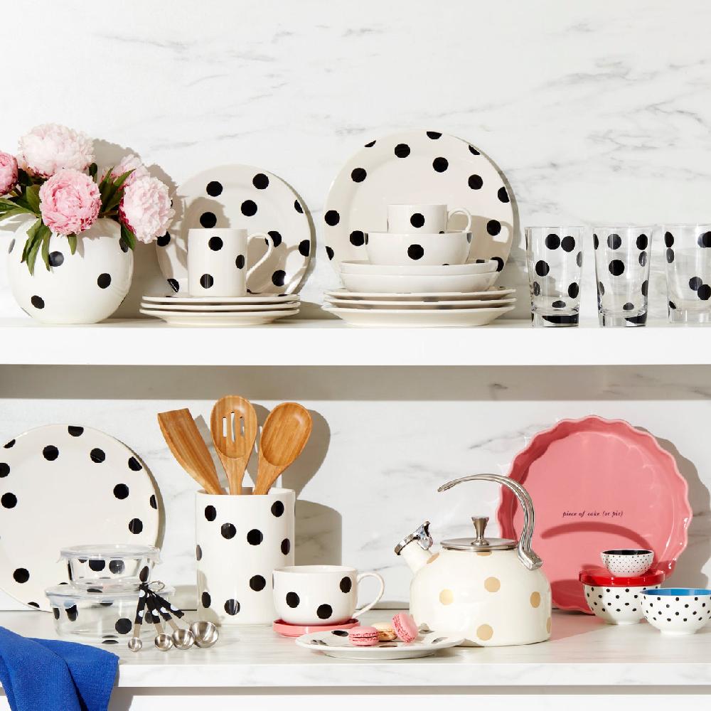 Reed & Barton Deco Dot 12-Piece Dinnerware Set