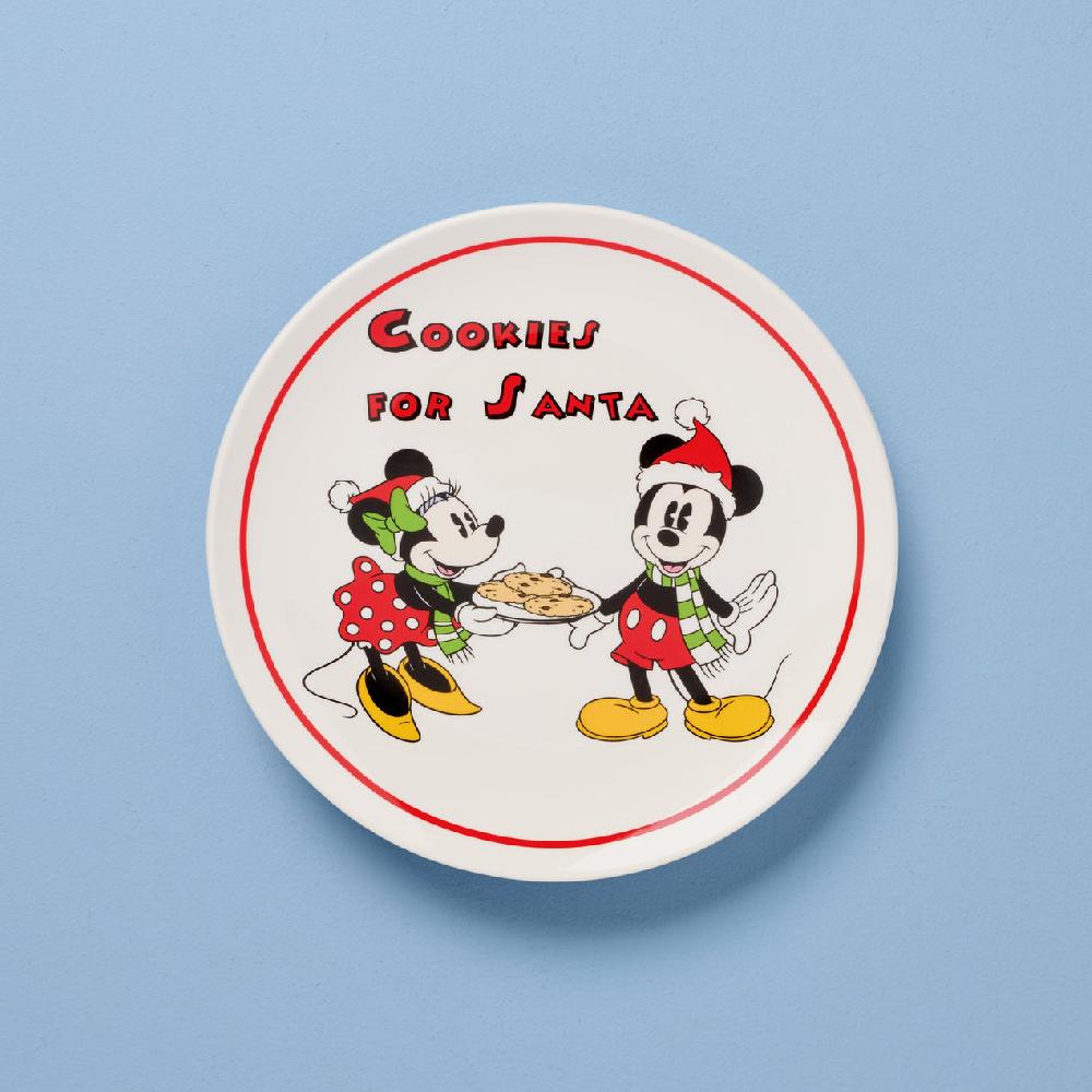 reed & barton Disney Holiday Cookies For Santa Plate