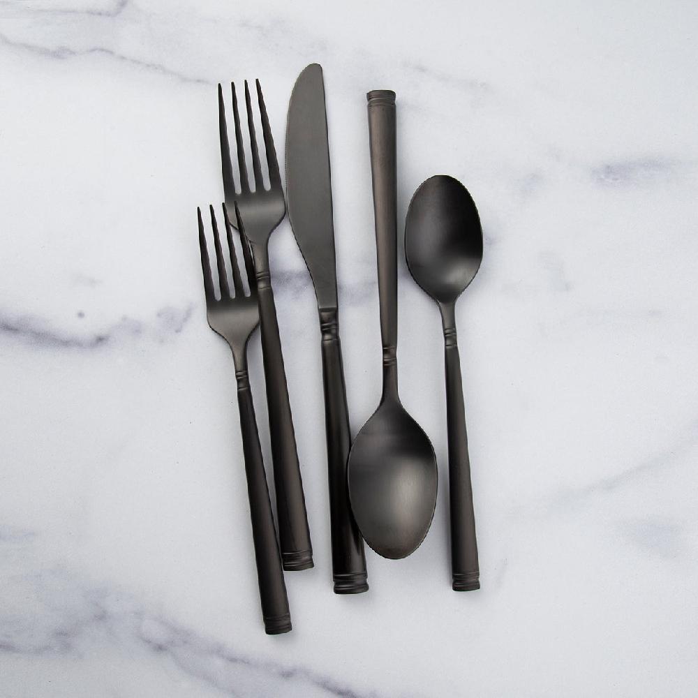 Reed & Barton Emmy Black Satin 20 Piece Flatware Set